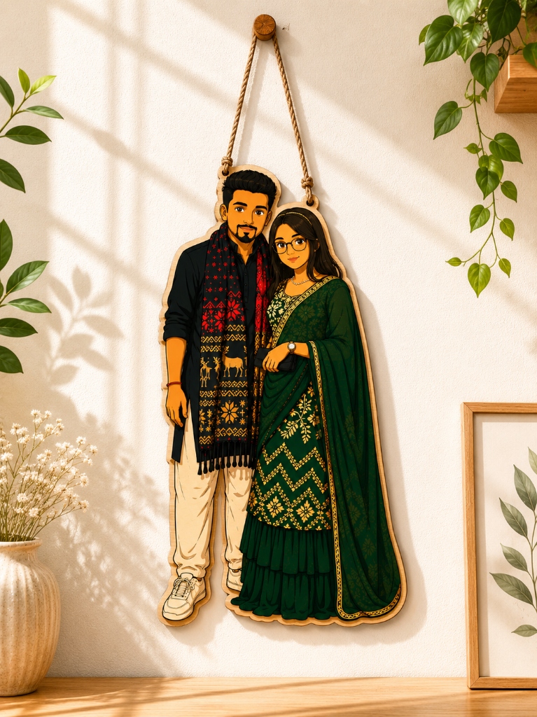 Personalized Romantic Wall Hanging
