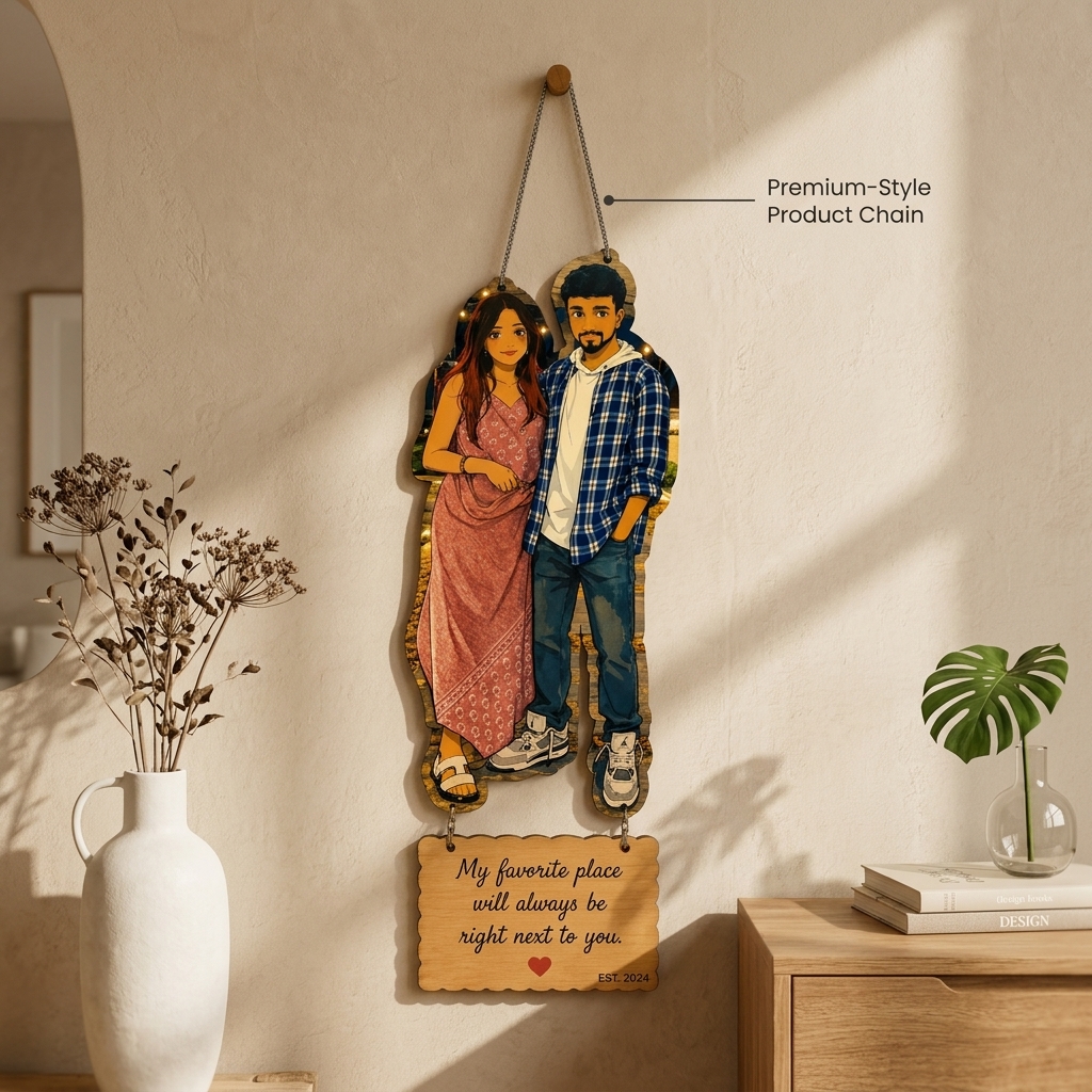 Personalized Couple Wall Hanging